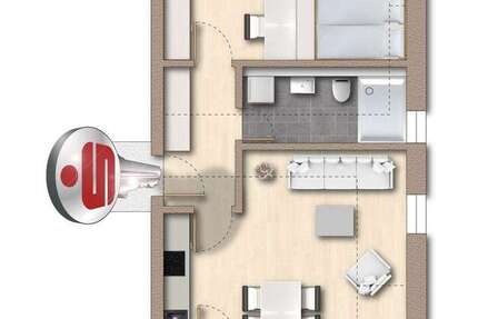 Wohnung Rehlingen-Siersburg Siersburg - 2 Zimmer, 57 m&sup2;, 220.896&euro; | Angebot:24962207