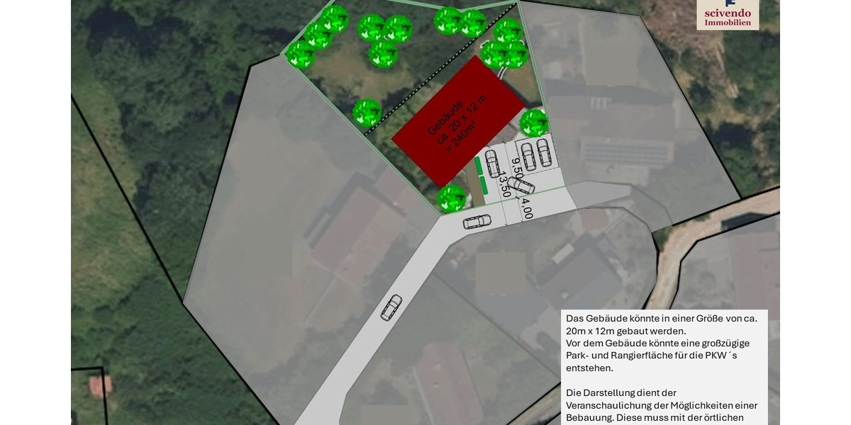 650m² Baugrundstück + 450m² Garten in Sackgasse - Grundstück Zweibrücken | Angebot:24521633